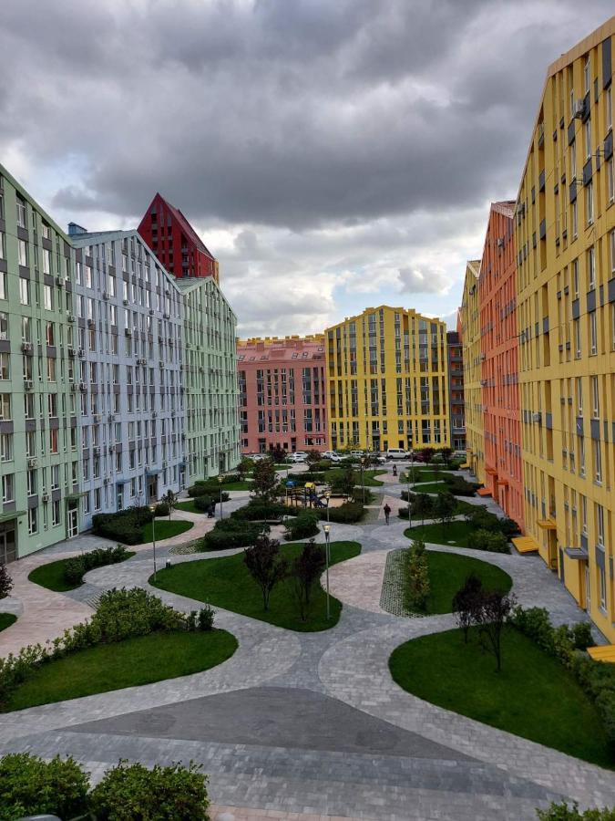 Апартаменти Комфорт Таун Kyjev Exteriér fotografie