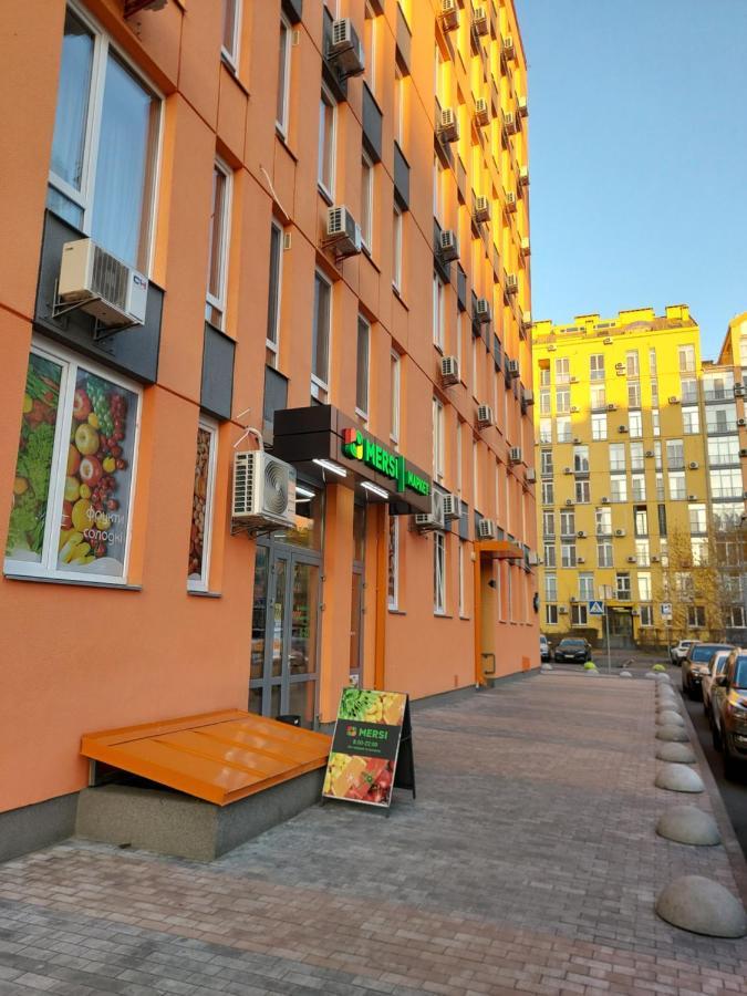 Апартаменти Комфорт Таун Kyjev Exteriér fotografie